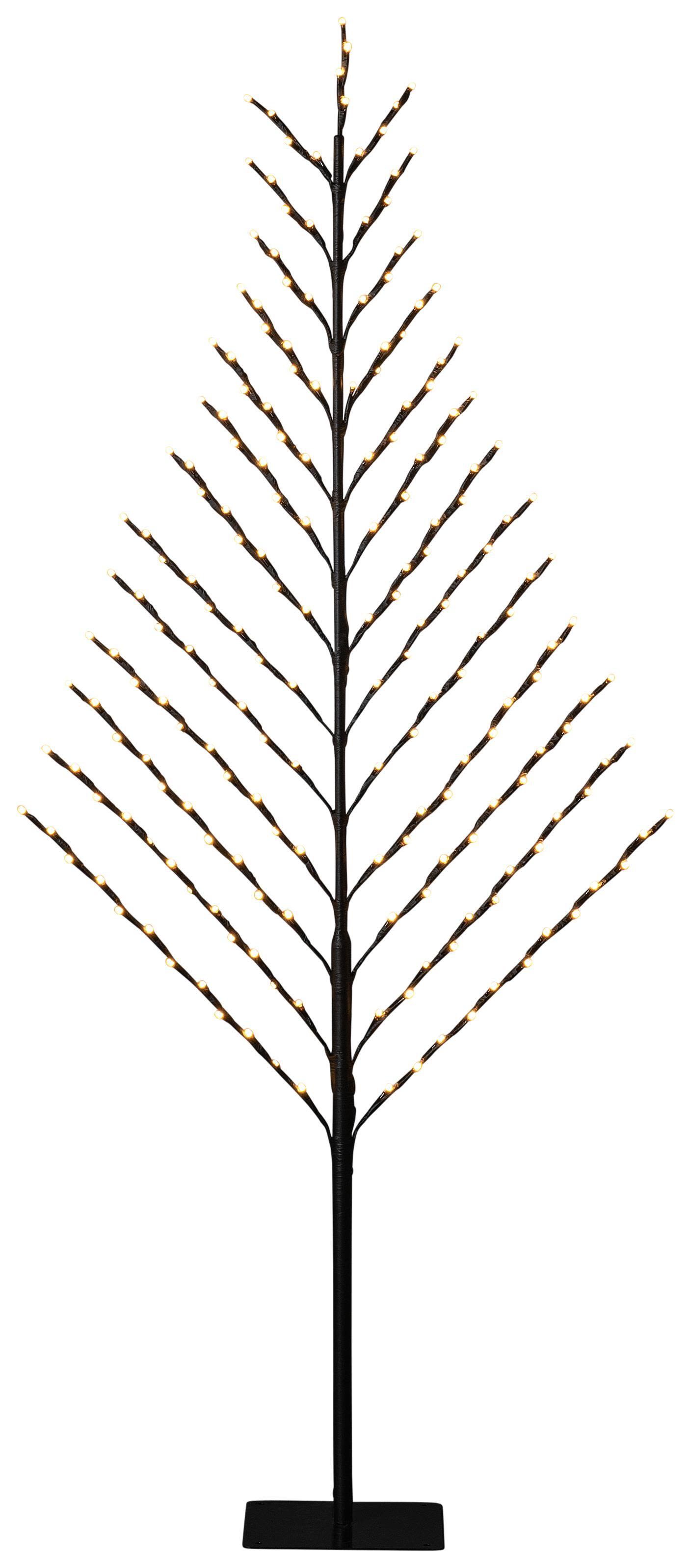 Konstsmide 3808-730 Dekorationsbelysning svart, 150 cm, 200 st LED