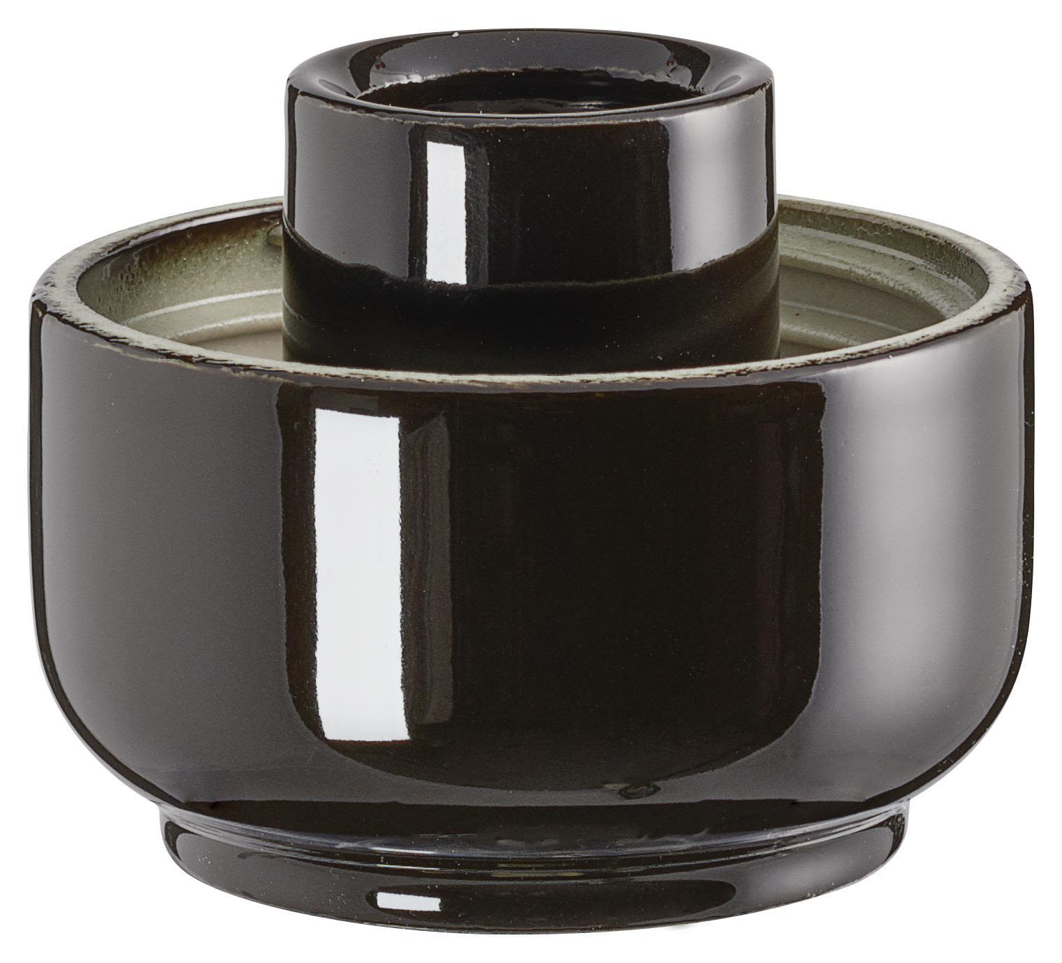 Ifö OHM 100 Armatursockel  rak, IP44, E27 Svart