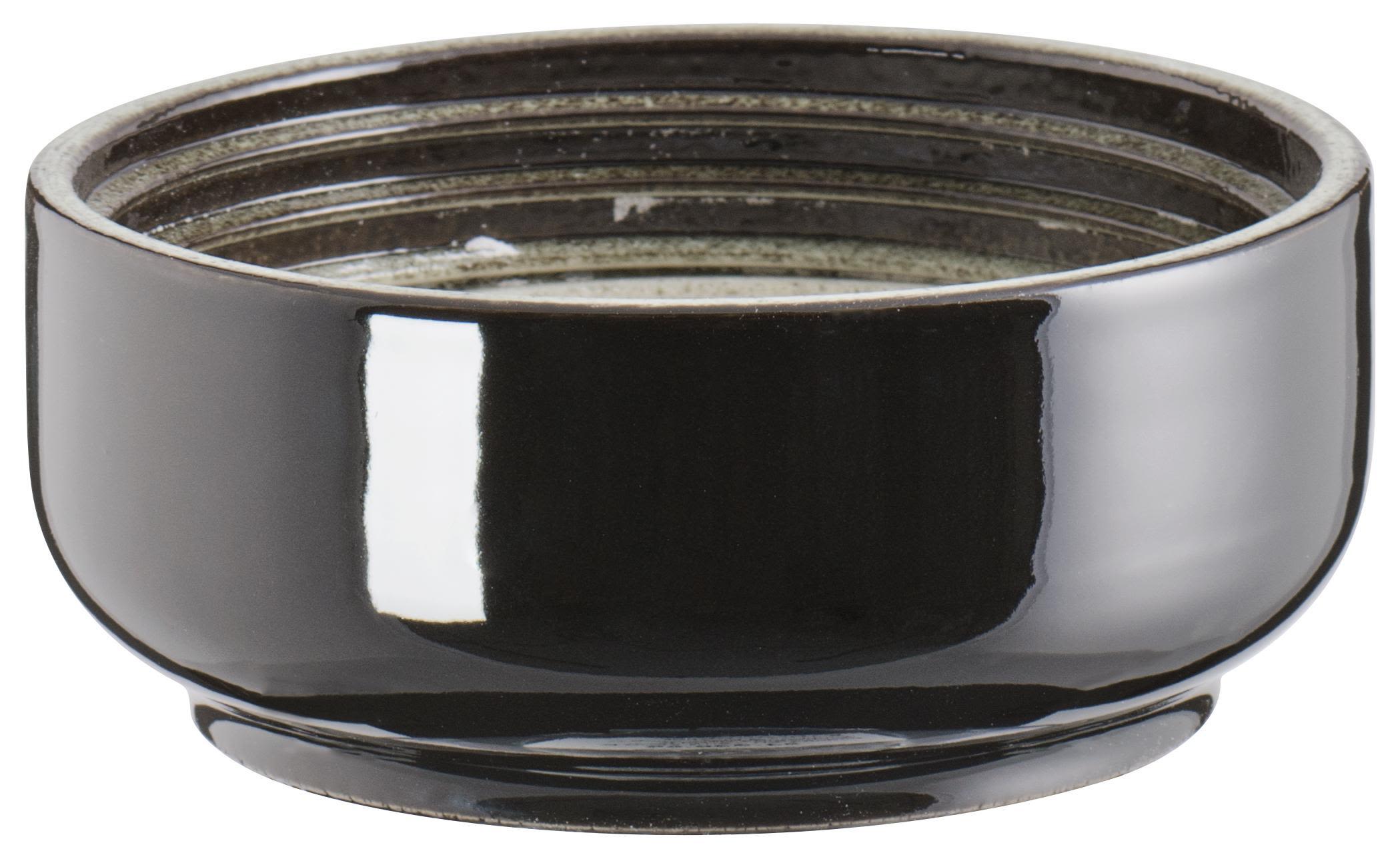 Ifö OHM 140 Armatursockel  rak, IP47 Svart
