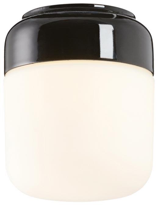 Ifö OHM 140/170 Tak och väggarmatur IP44, 10 W Svart