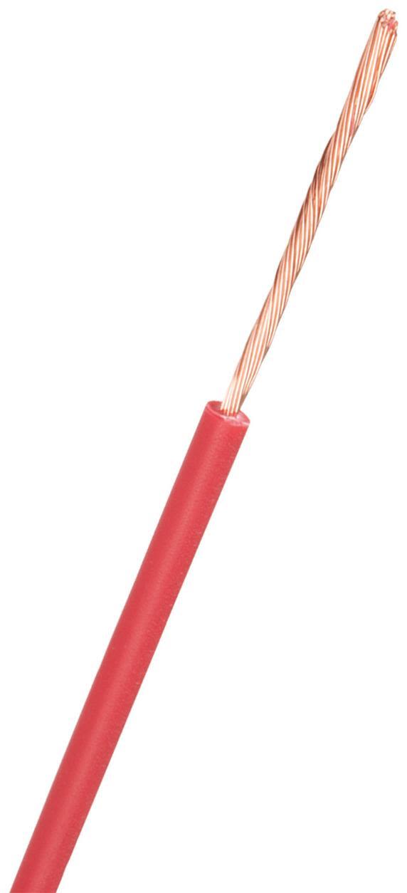 Nexans RK Kytkentäkaapeli 1x1 mm², punainen, 90°C (H05V2-K) 200 m, rulla