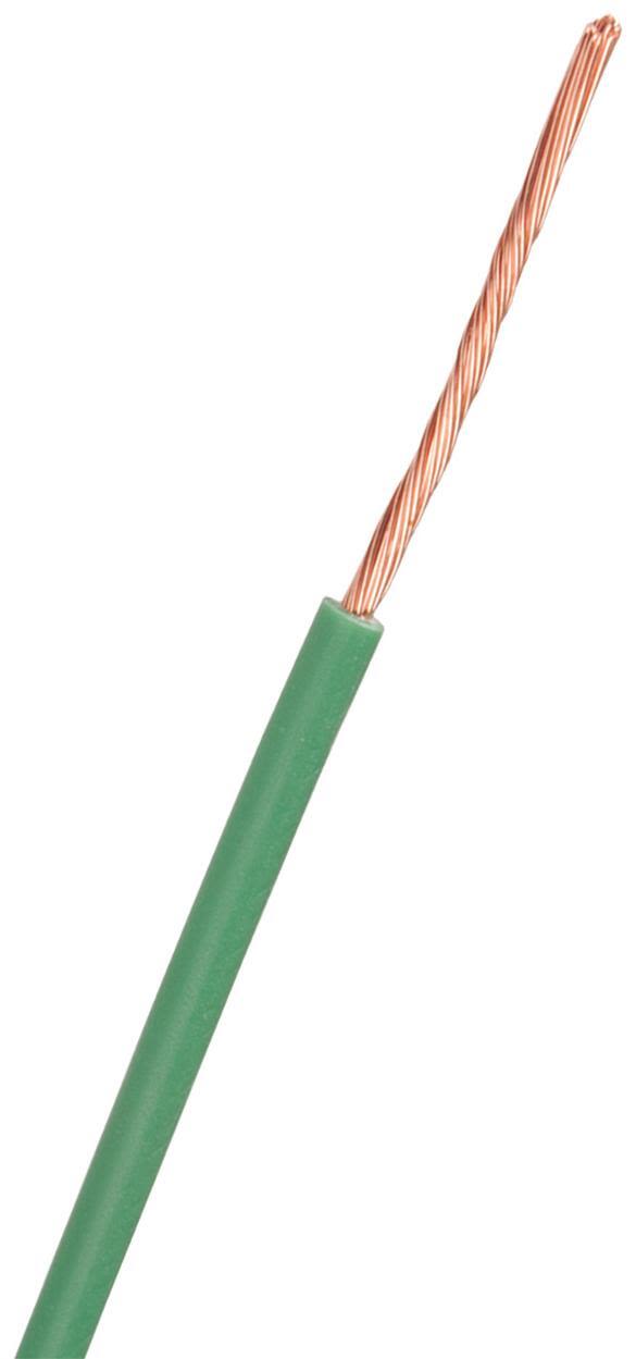 Nexans 11018140-005 Kopplingskabel RK 90°C (H05V2-K) RK 0.75, grön, ring 100 m