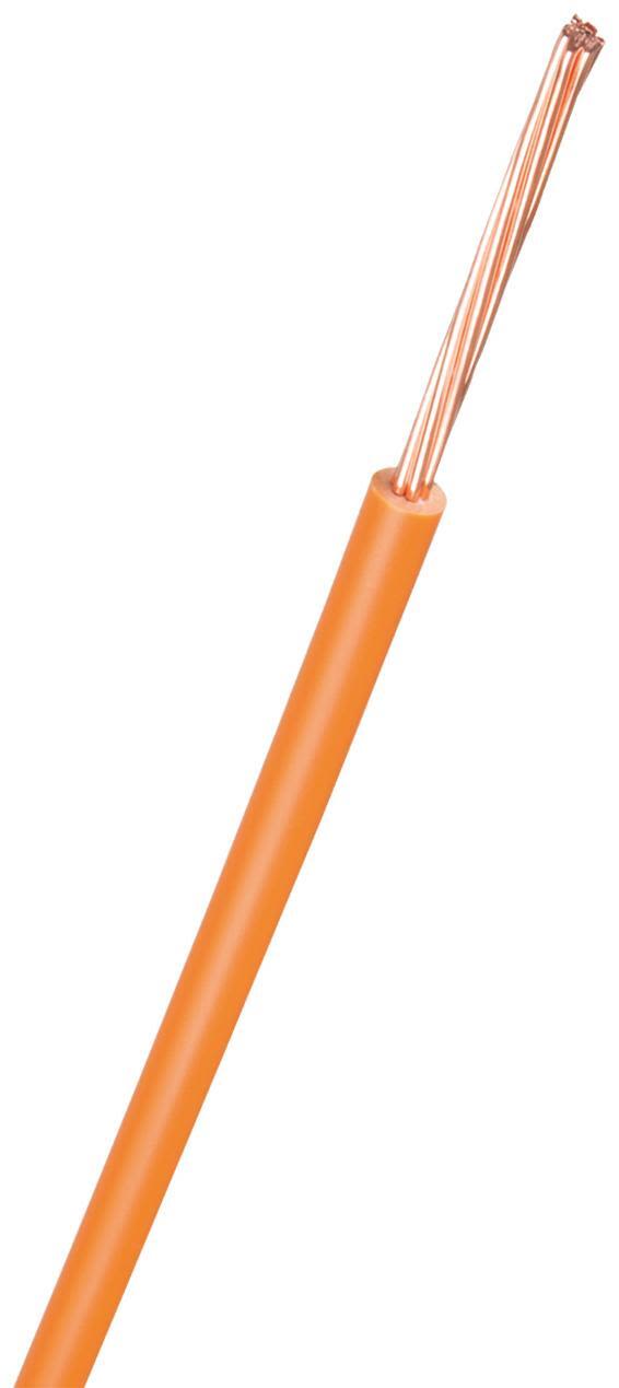 Nexans FQ Easy Asennuskaapeli H07Z1-R, 450/750 V 1x1,5 mm², oranssi