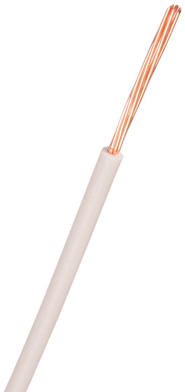 Nexans FQ Easy Installationskabel H07Z1-R, 450/750 V 1x1,5 mm², vit