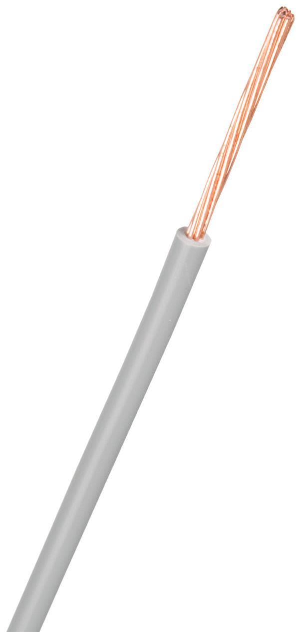Nexans FQ Easy Installationskabel H07Z1-R, 450/750 V 1x2,5 mm², grå