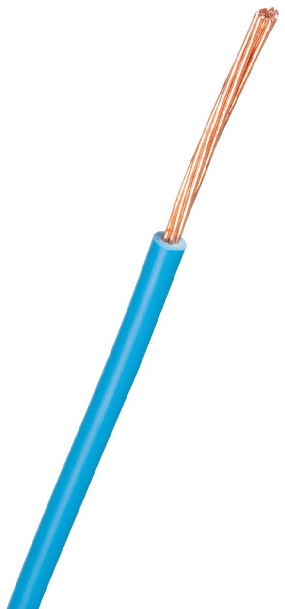 Nexans FQ Easy Installationskabel H07Z1-R, 450/750 V 1x1,5 mm², blå