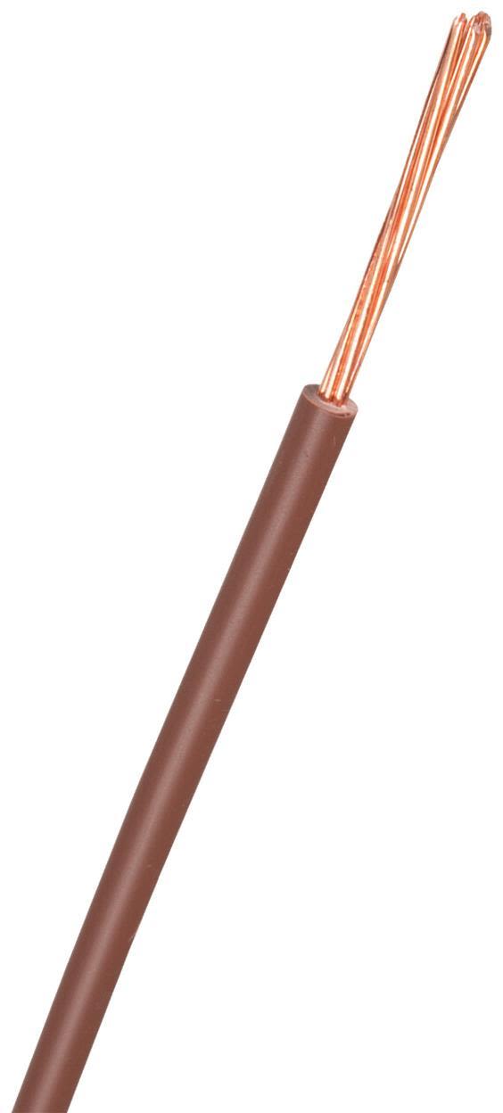 Nexans FQ Easy Installationskabel H07Z1-R, 450/750 V 1x2,5 mm², brun