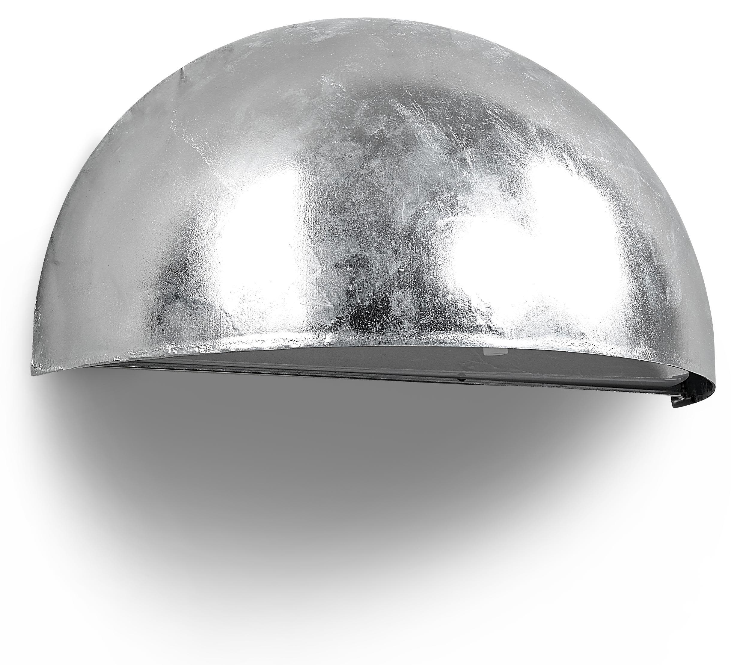 Westal Uni Väggarmatur 10,5 W, 625 lm, 3000 K Galv/Silver