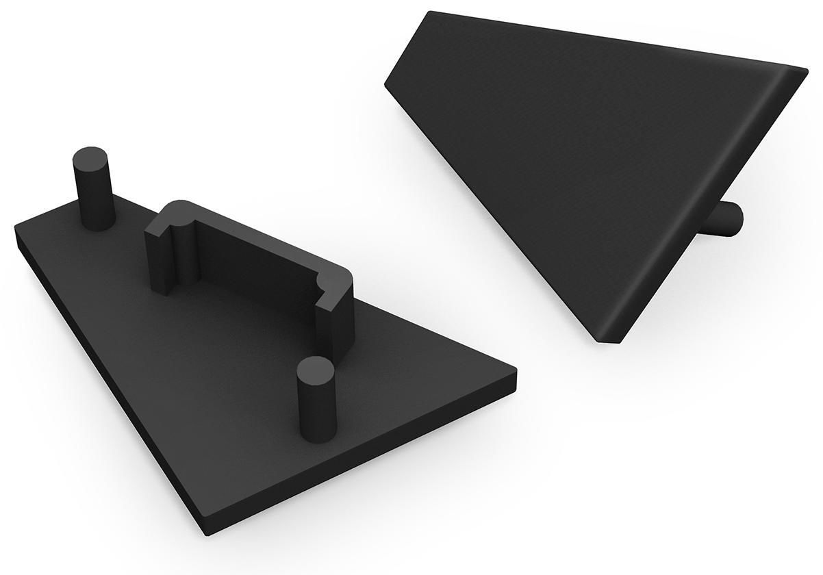 Bellalite A4980002 Ändstycke Svart