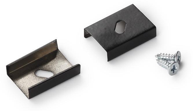 Bellalite C7950002 Clips till Aluminiumprofil Begton12, Begtin12 Svarta