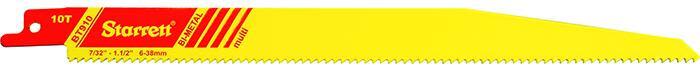 Starrett BT910-5 Tigersågblad 228 x 19 x 1,30 mm, 5-pack