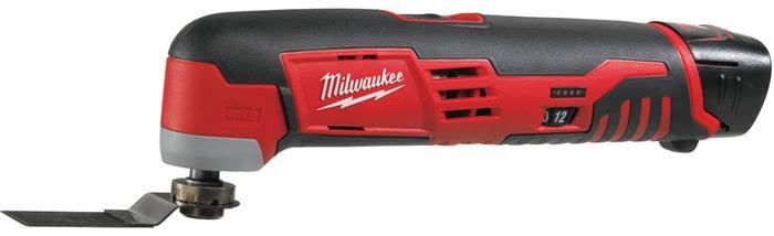 Milwaukee C12 MT-202B Multiverktyg med 2 st 2,0 Ah batterier och laddare