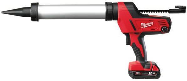 Milwaukee C18 PCG/400T-201B Fogspruta med batteri och laddare