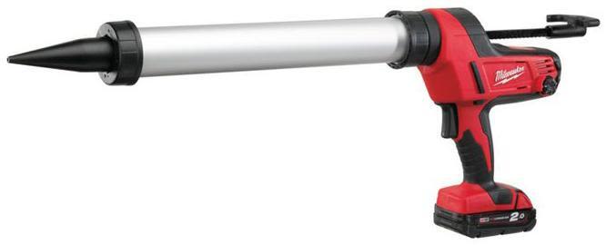 Milwaukee C18 PCG/600A-201B Fugepistol med batteri og oplader
