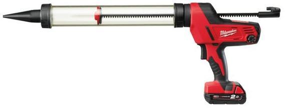 Milwaukee C18 PCG/600T-201B Fogspruta med batteri och laddare