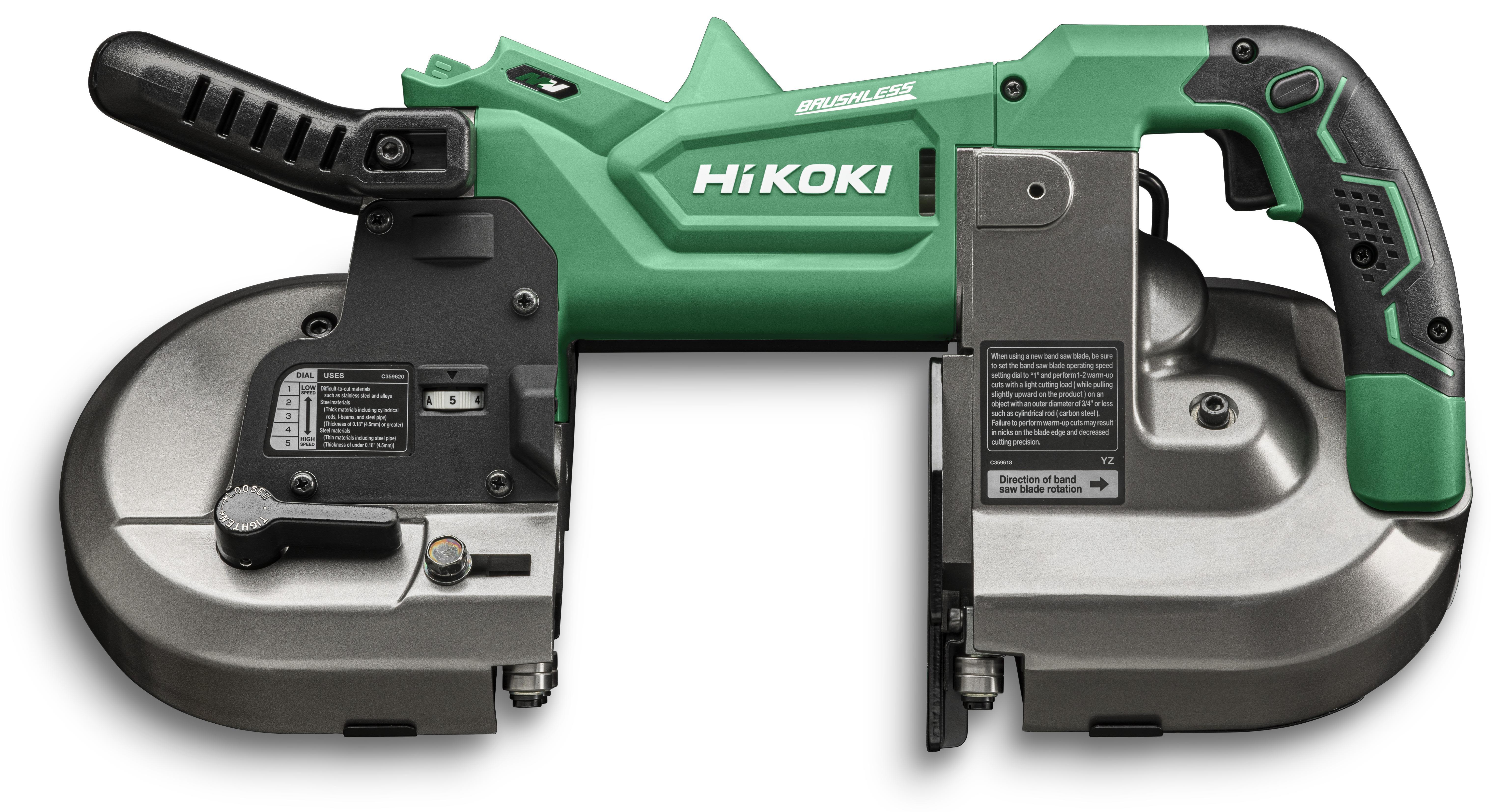 HiKOKI CB3612DA Bandsåg utan batteri och laddare