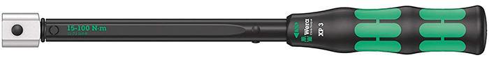 Wera Click-Torque XP 3 Momentnyckel för insatsverktyg, 15 Nm