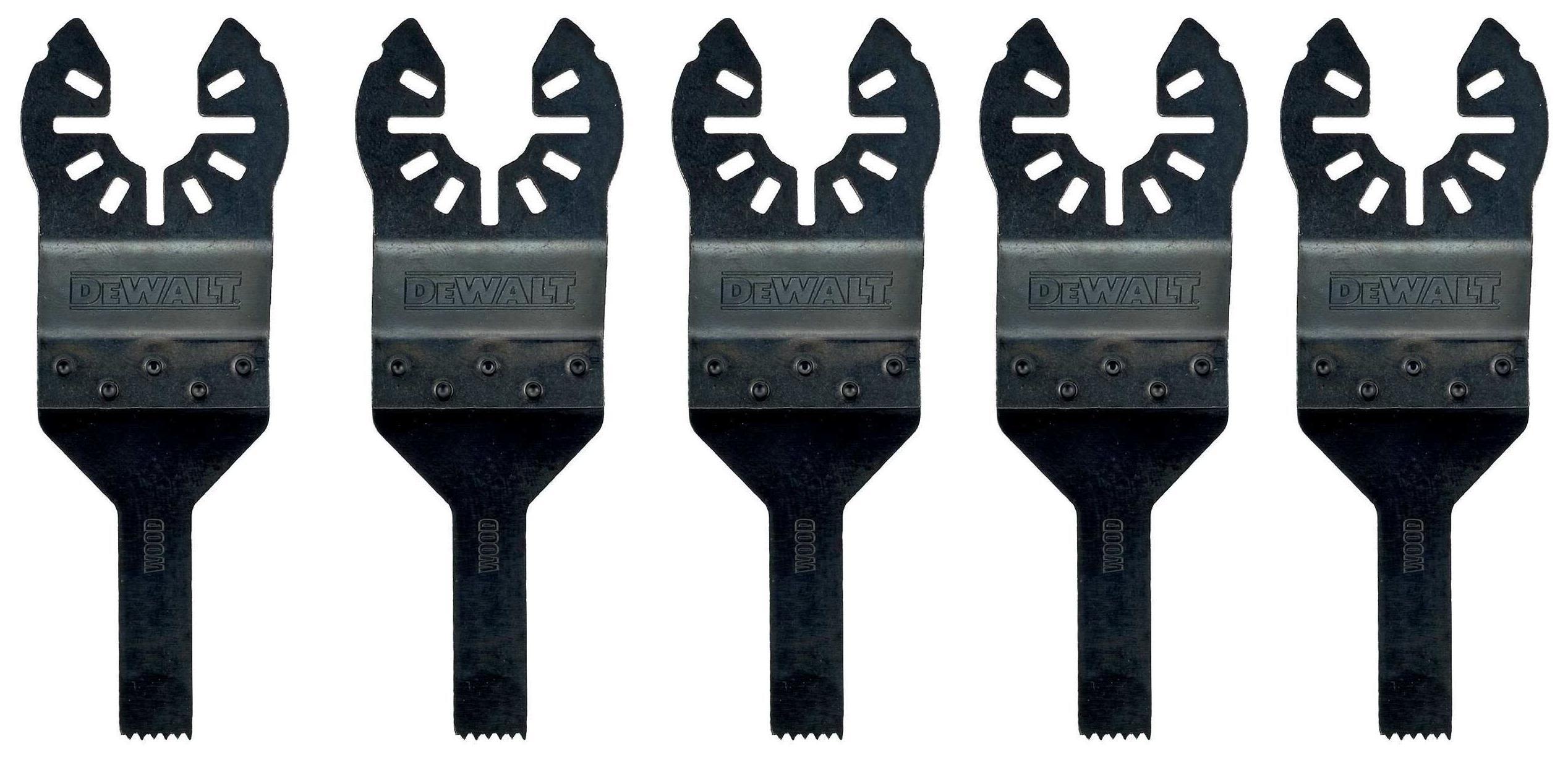 Dewalt DT20726-QZ Sågblad 16 TPI, till multiverktyg, 5-pack