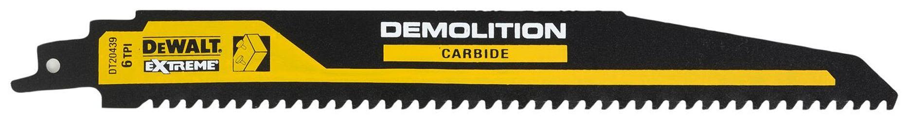 Dewalt DT20439-QZ Tigersågblad 6TPI 230 mm