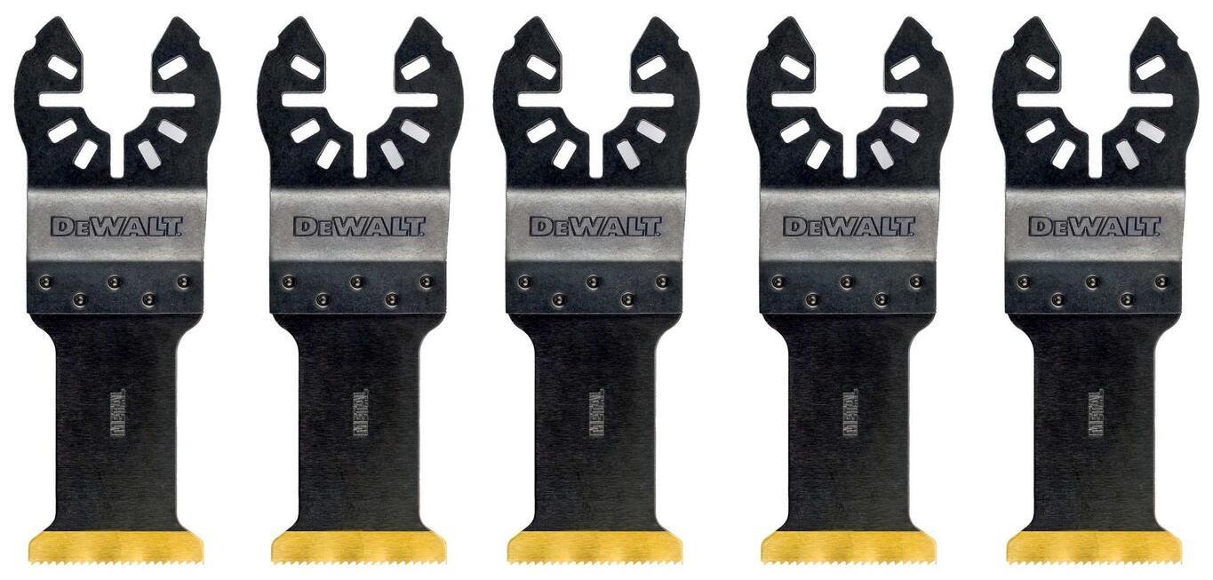 Dewalt DT20727-QZ Sågblad 18 TPI, till multiverktyg, 5-pack