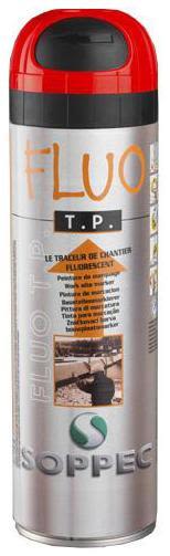 Soppec Fluorescerende markeringsfarge Markeringsfärg Fluorocerande 12-pack Röd