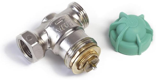 MMA FVRE Radiatorventil rak, DN 10 3/8
