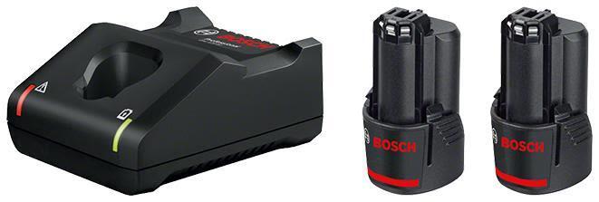 Bosch GAL 12V-40 + 2st 12V 3.0Ah Opladningspakke