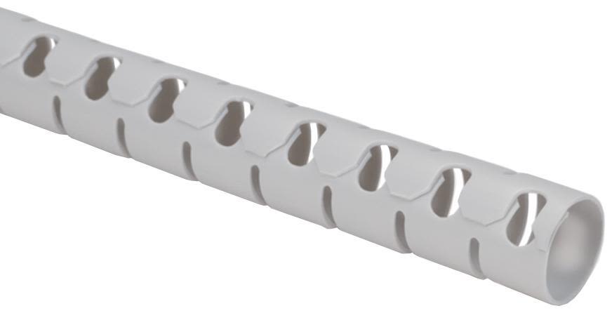 Hellermann Tyton 161-64405 Kabelspiral Ø25 mm x 2 m Grå