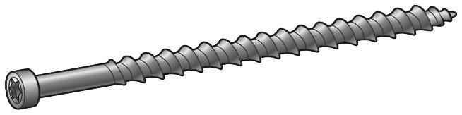 ESSVE Indu-Prog CorrSeal Lättbetongskruv 50-pack, 8,0x120mm