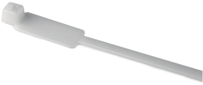 Hellermann Tyton IT50R Buntband med märkplatta, 4,6 x 200 mm, 100-pack