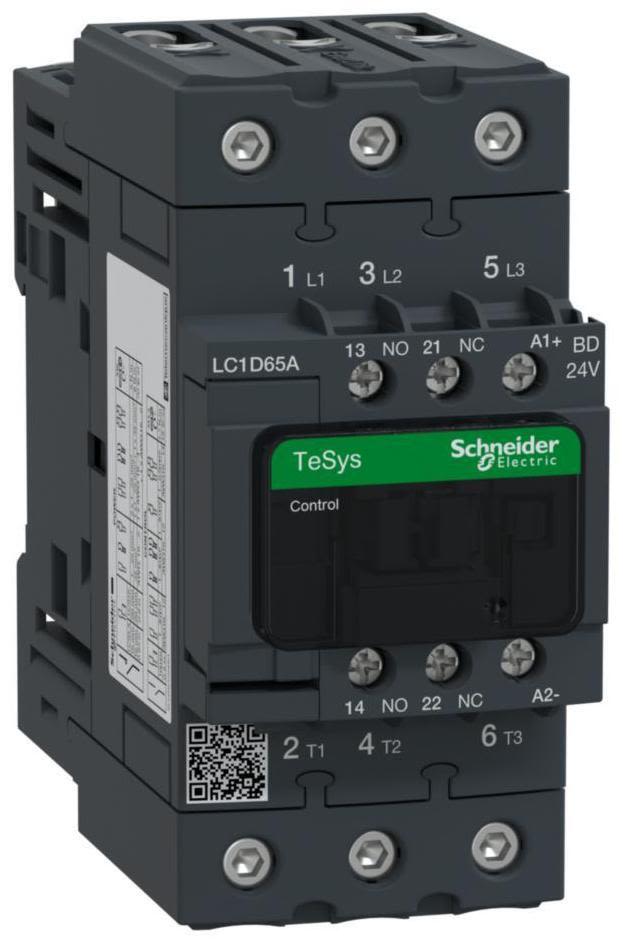 Schneider Electric LC1D Kontaktor manövrerade 40-95 A