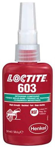 Loctite 603 Gjengelåsing 50 ml, høy oljetoleranse