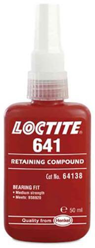Loctite 641 Lagermontering 50 ml, demonterbar, medelhög styrka