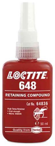 Loctite 648 Bøsningsmontering 50 ml, høj viskositet
