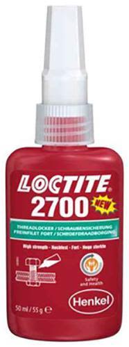 Loctite 2700 Gänglåsning 50 ml, hög styrka