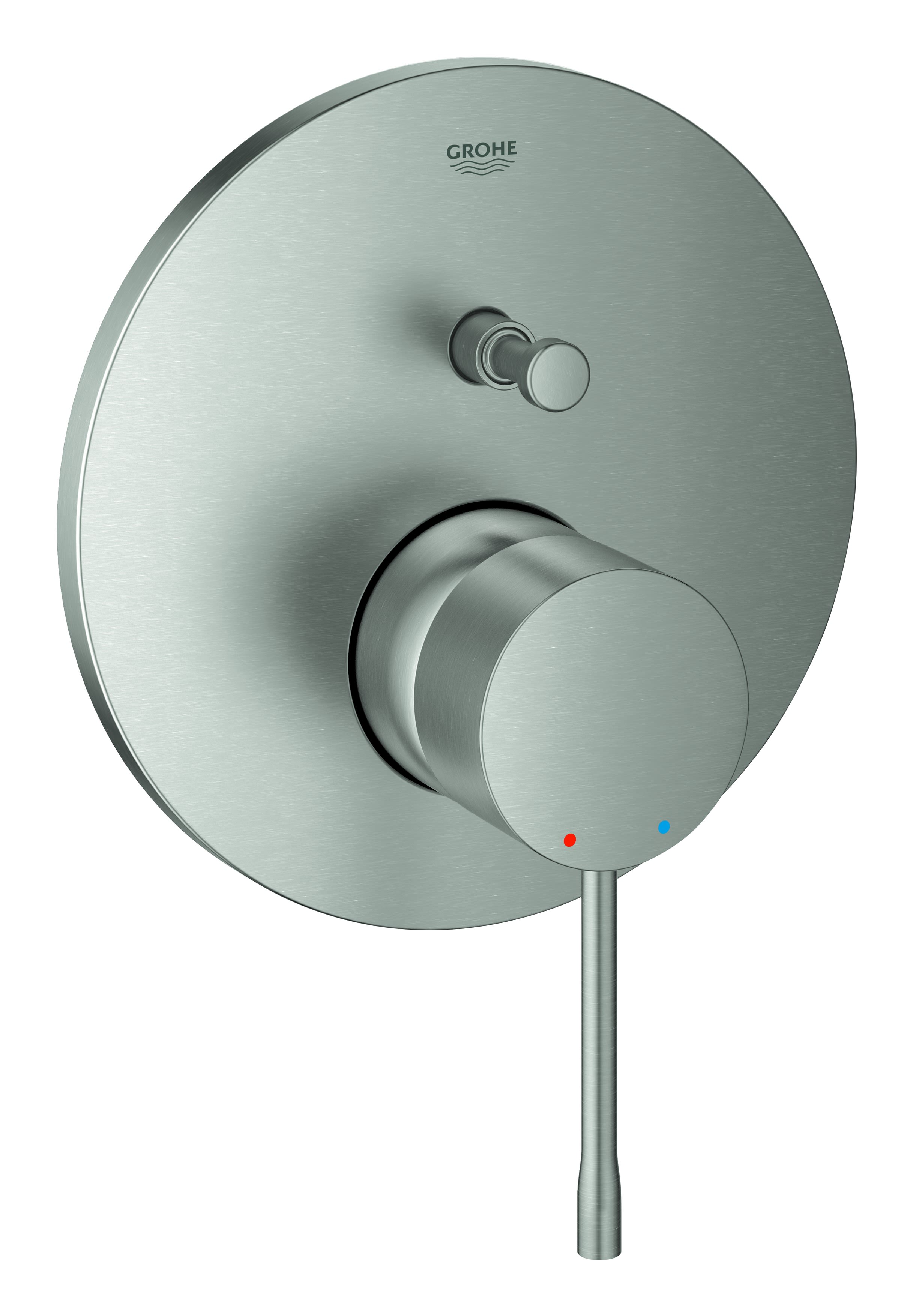 GROHE ESSENCE NYTT ettgreps blandebatteri ø158mm ekstra deler t/servant/br messing
