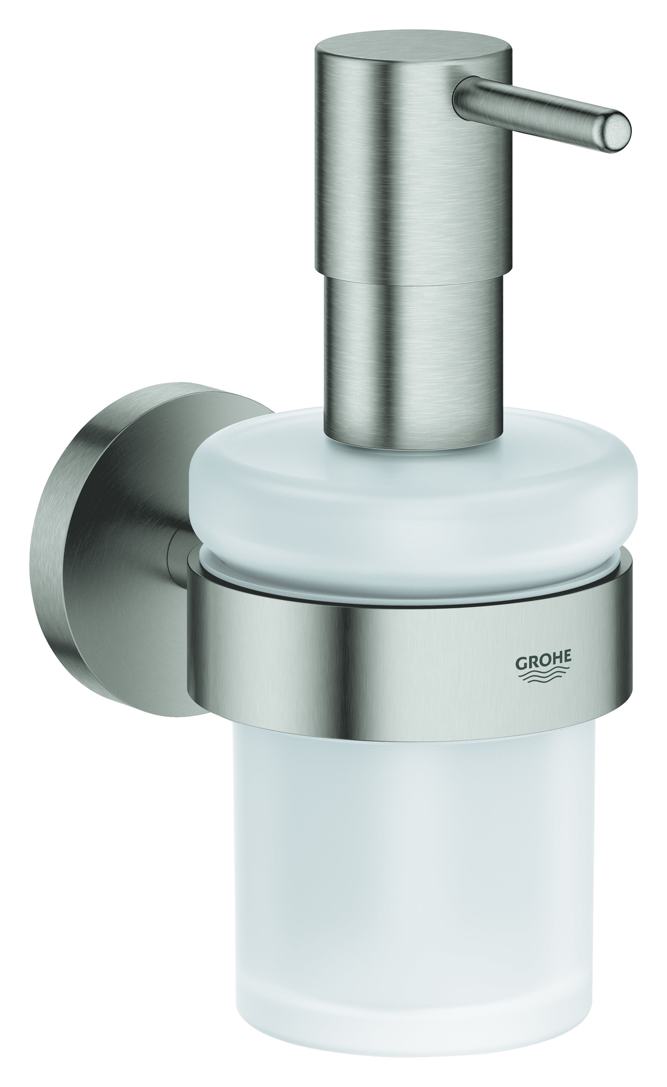 Grohe Start 41195DC0 Sæbepumpe med holder, 160 ml SuperSteel