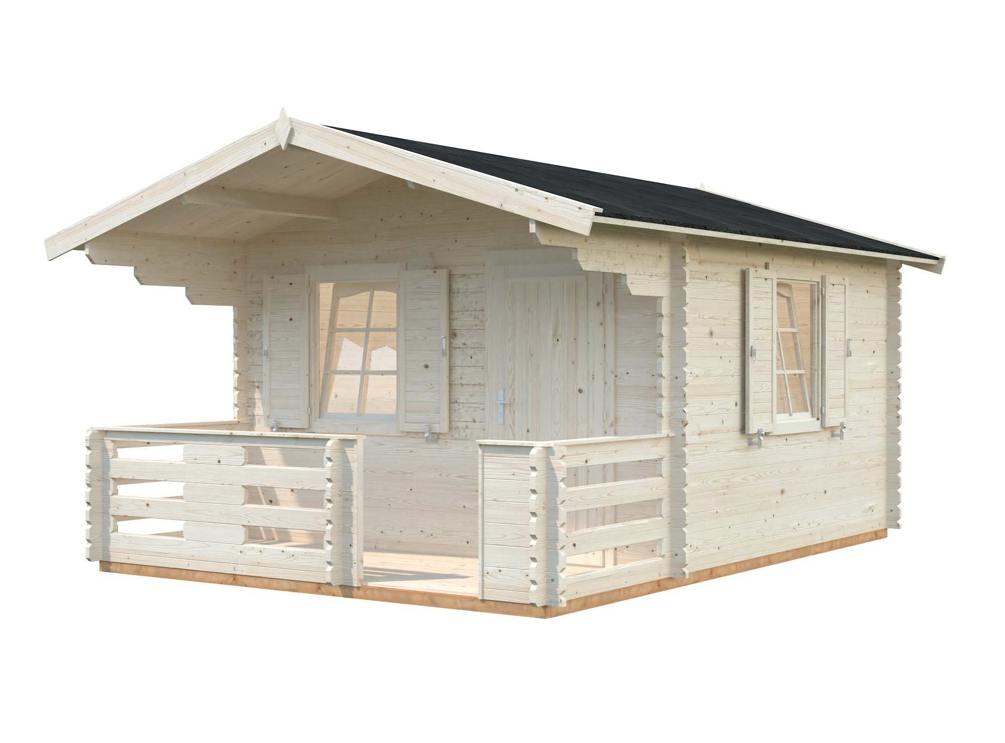 Palmako Emma Stuga 15,2 m²/inv. 10,4+4,2 m², obehandlad