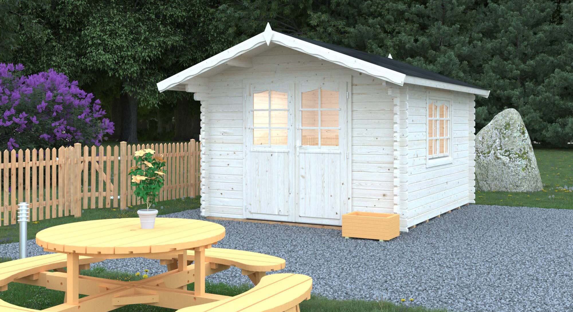 Palmako Sally Stuga 10,8 m²/inv. 10,2 , obehandlad