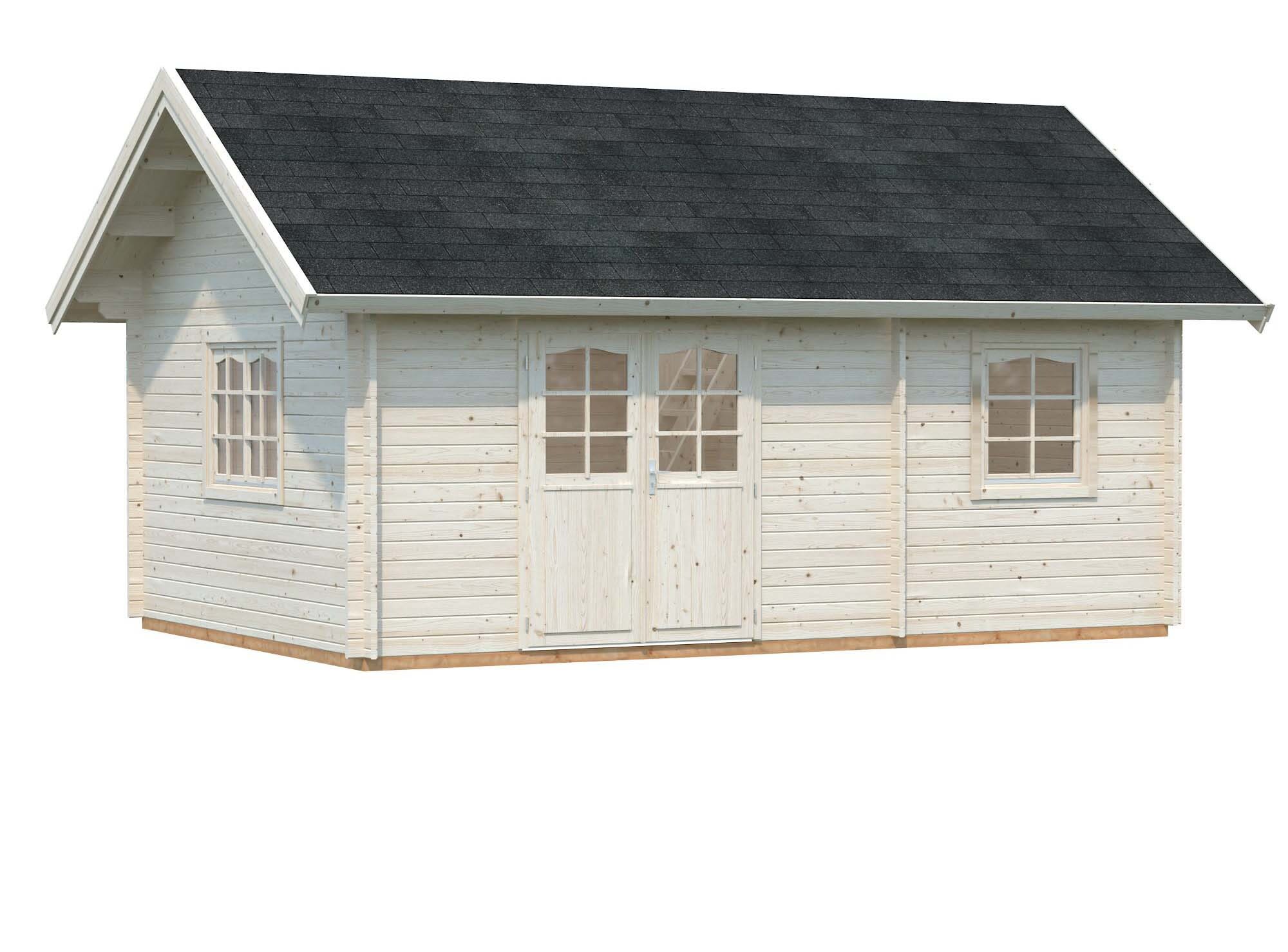 Palmako Sandra Fritidshus 22,8 m²/inv. 21,7 + loft 8,2 m², obehandlad