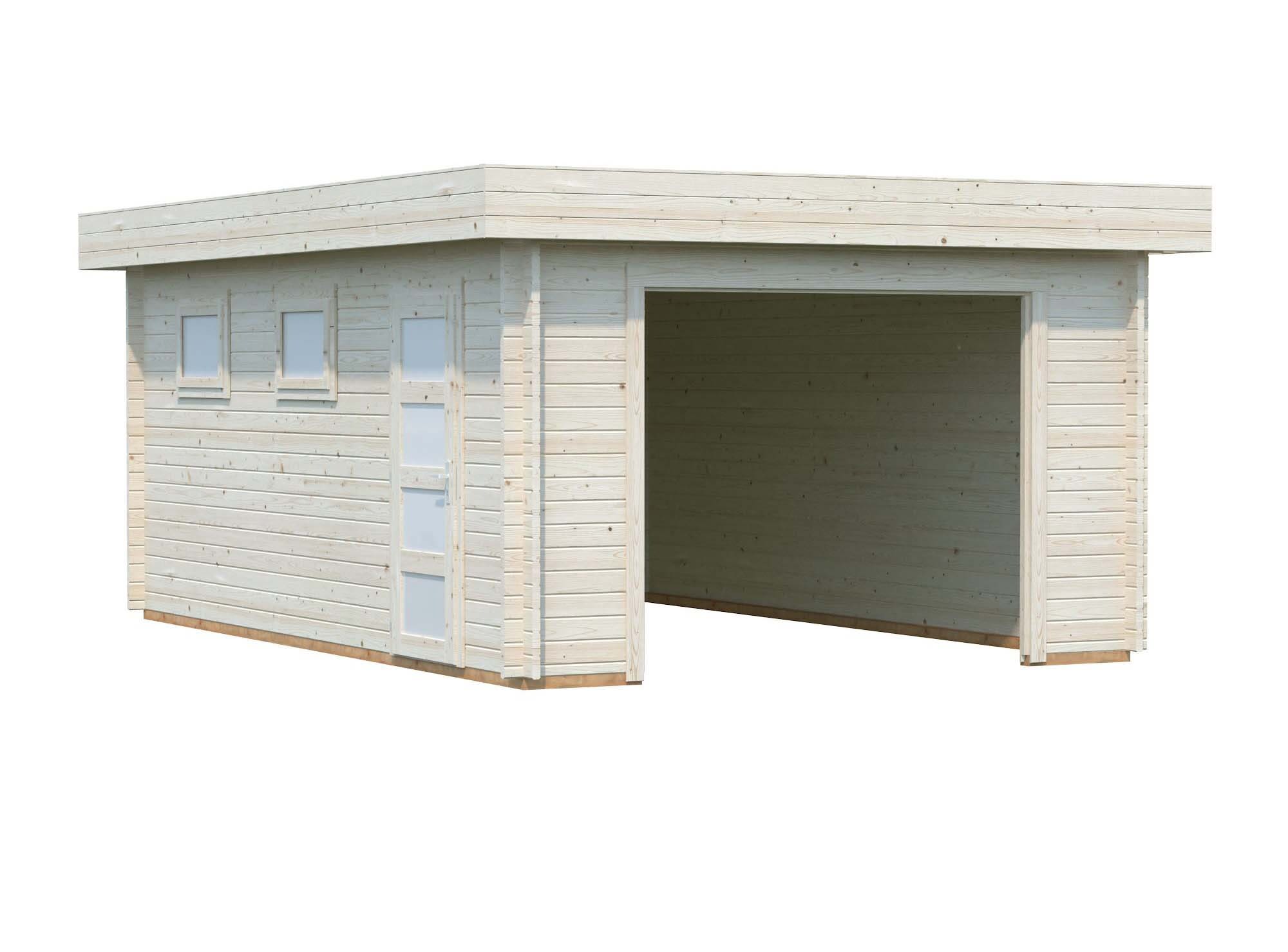 Palmako Rasmus Garage 19,8 m²/inv. 19 m², utan port obehandlad