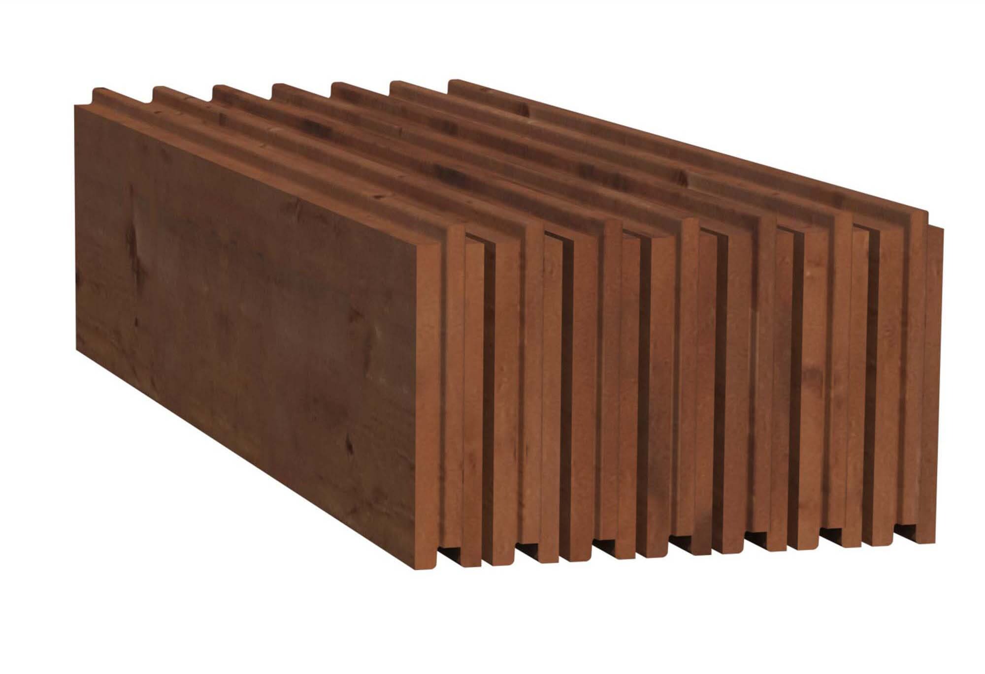 Palmako 109456 Golv brun tryckimpregnerad, till Valentine 5 m²