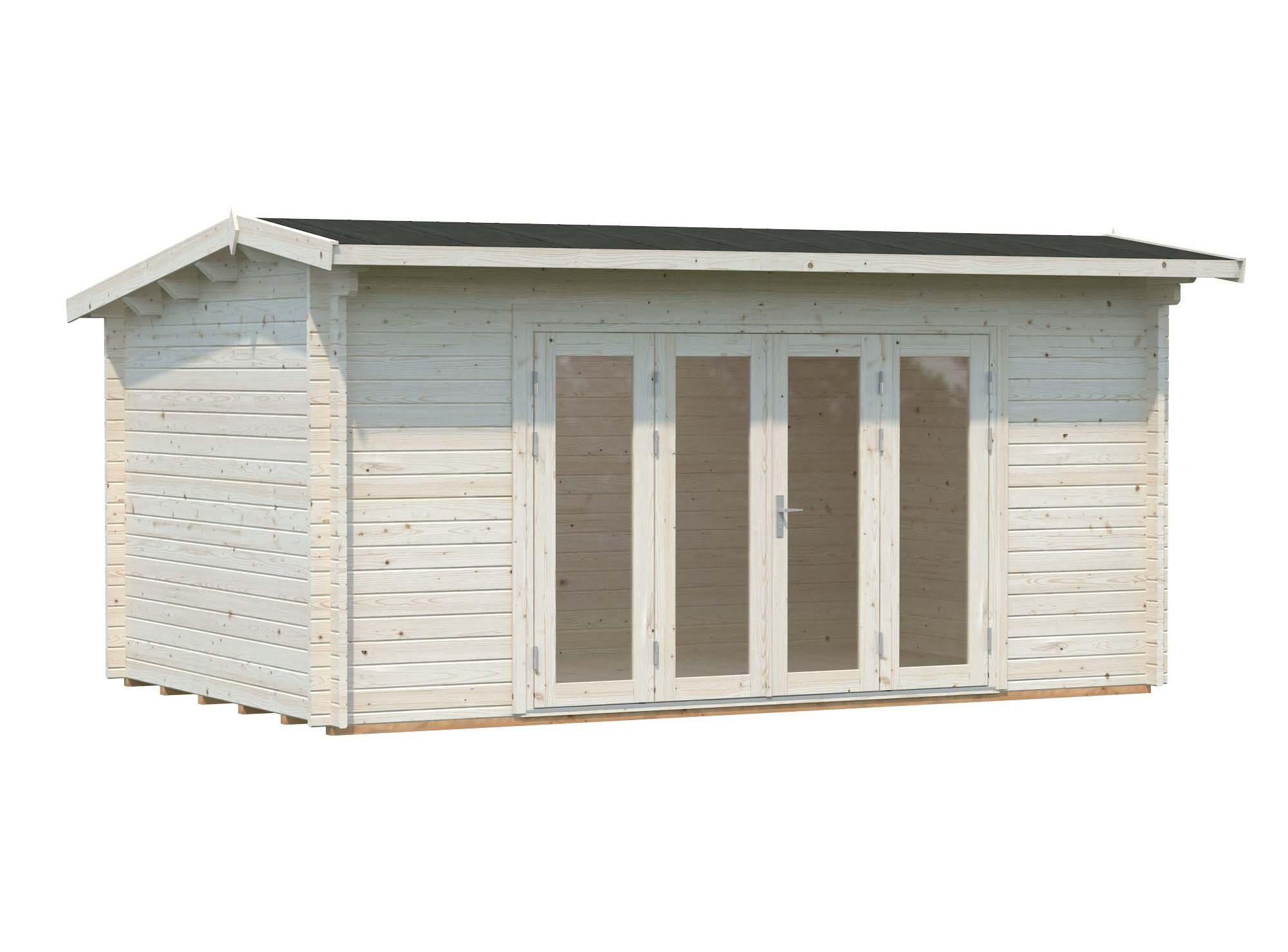 Palmako Ines Stuga 14,4 m²/inv. 13,7 m², impr. natur