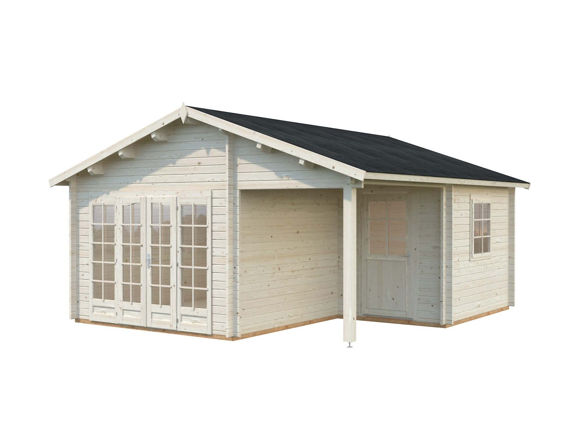 Palmako Irene Stuga 28,1 m²/inv. 21,9+5,2 m², impr. natur