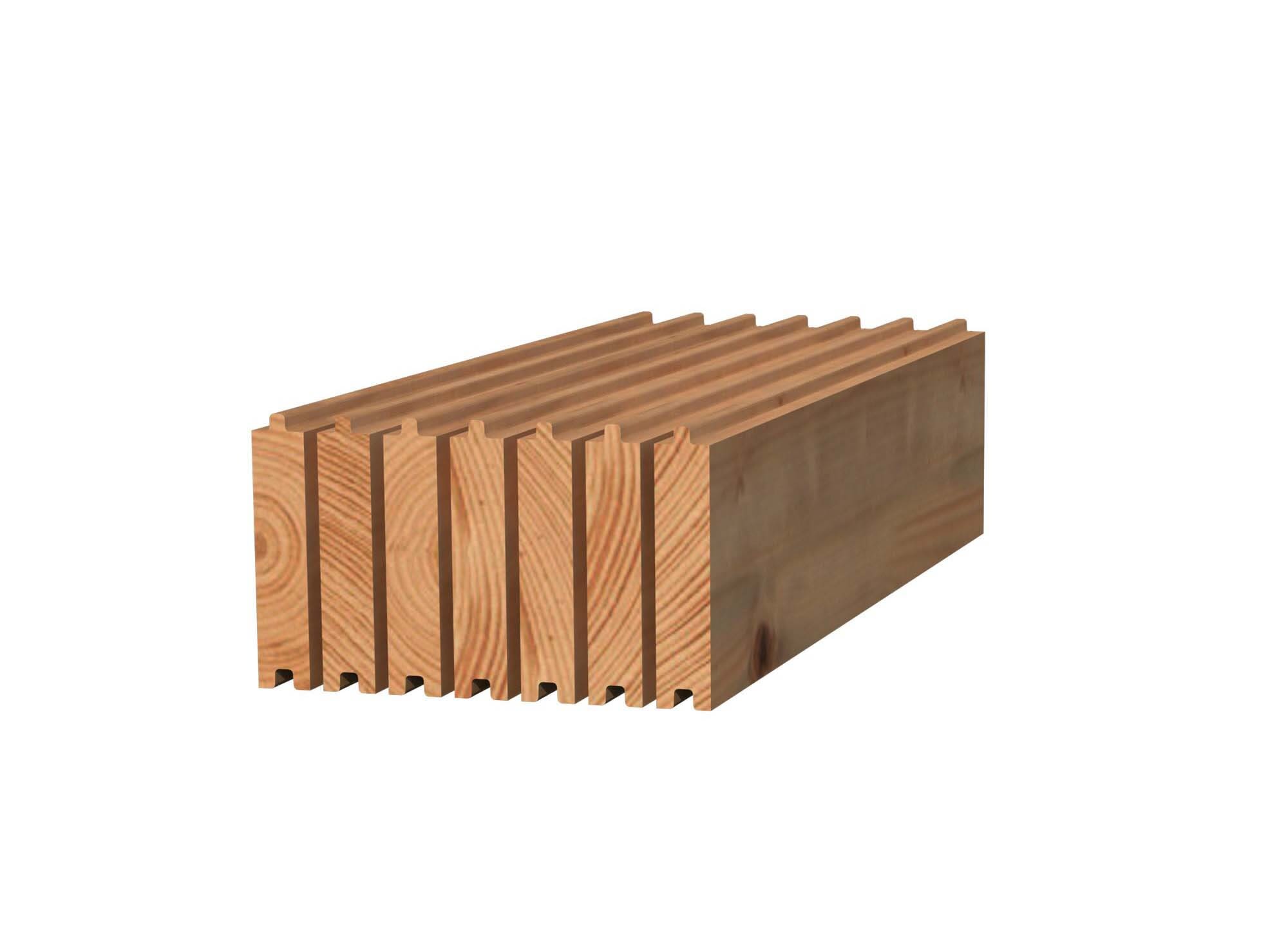 Palmako 102925 Golv till Stella 8,4 m² Brun, impregnerad