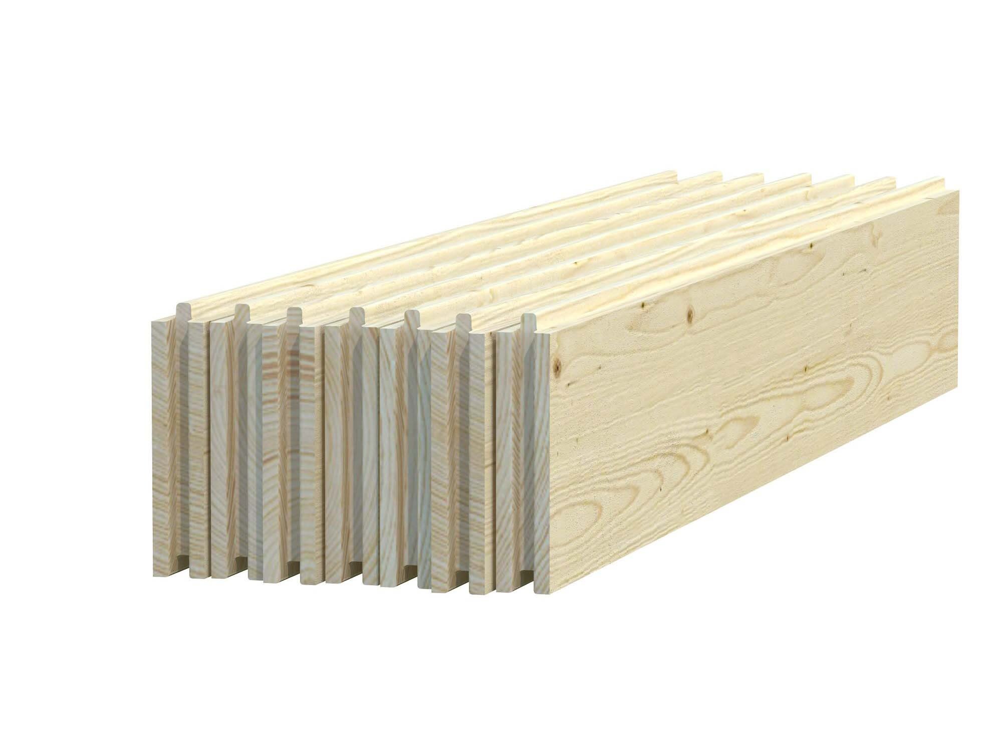 Palmako 103013 Golv till Klara 10,8 m² Transparent, impregnerad