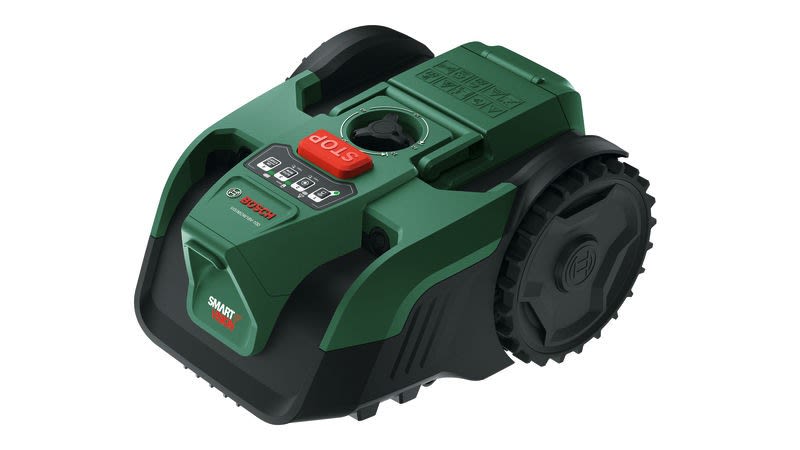 Bosch DIY VISIMOW18V-100 Robotgräsklippare med batteri och laddare