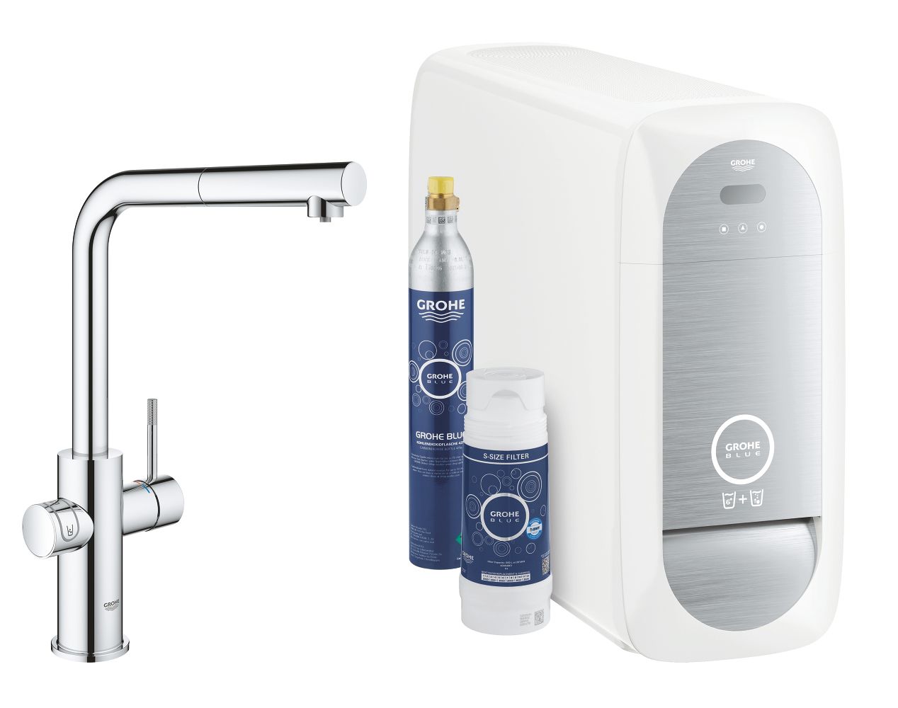 Grohe Blue Home Köksblandare L-pip Krom