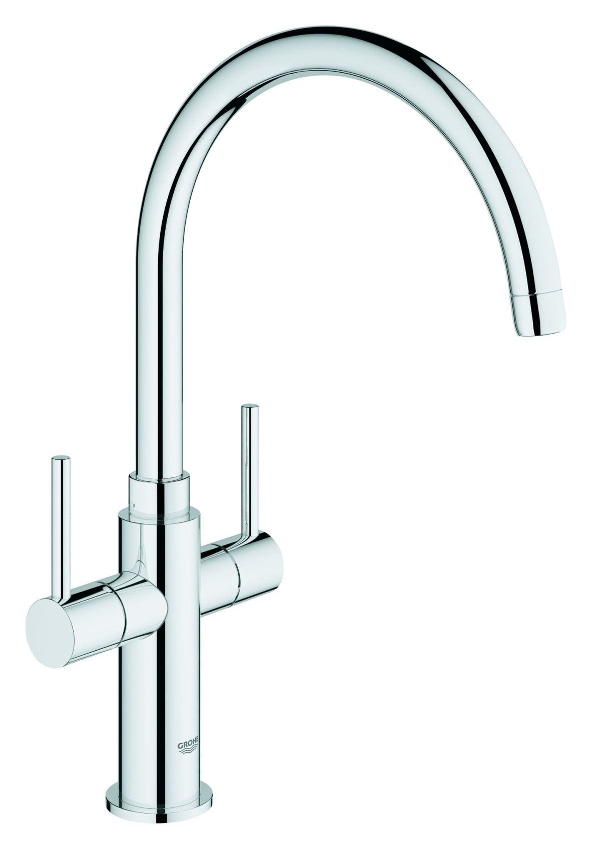 Grohe Ambi Cosmopolitan Köksblandare hög pip, tvågrepp