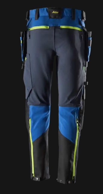 Snickers Workwear 6940 FlexiWork Arbetsbyxa blå Blå
